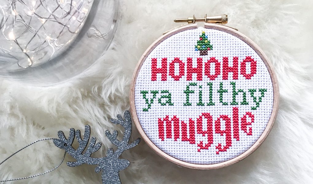Harry Potter and Co. Cross Stitch, A Christmas gift for my …